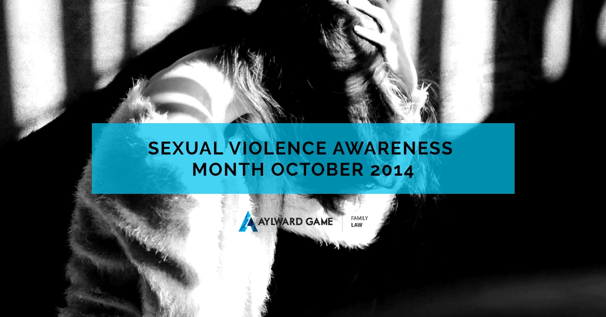 Sexual Violence Awareness Month October 2014
