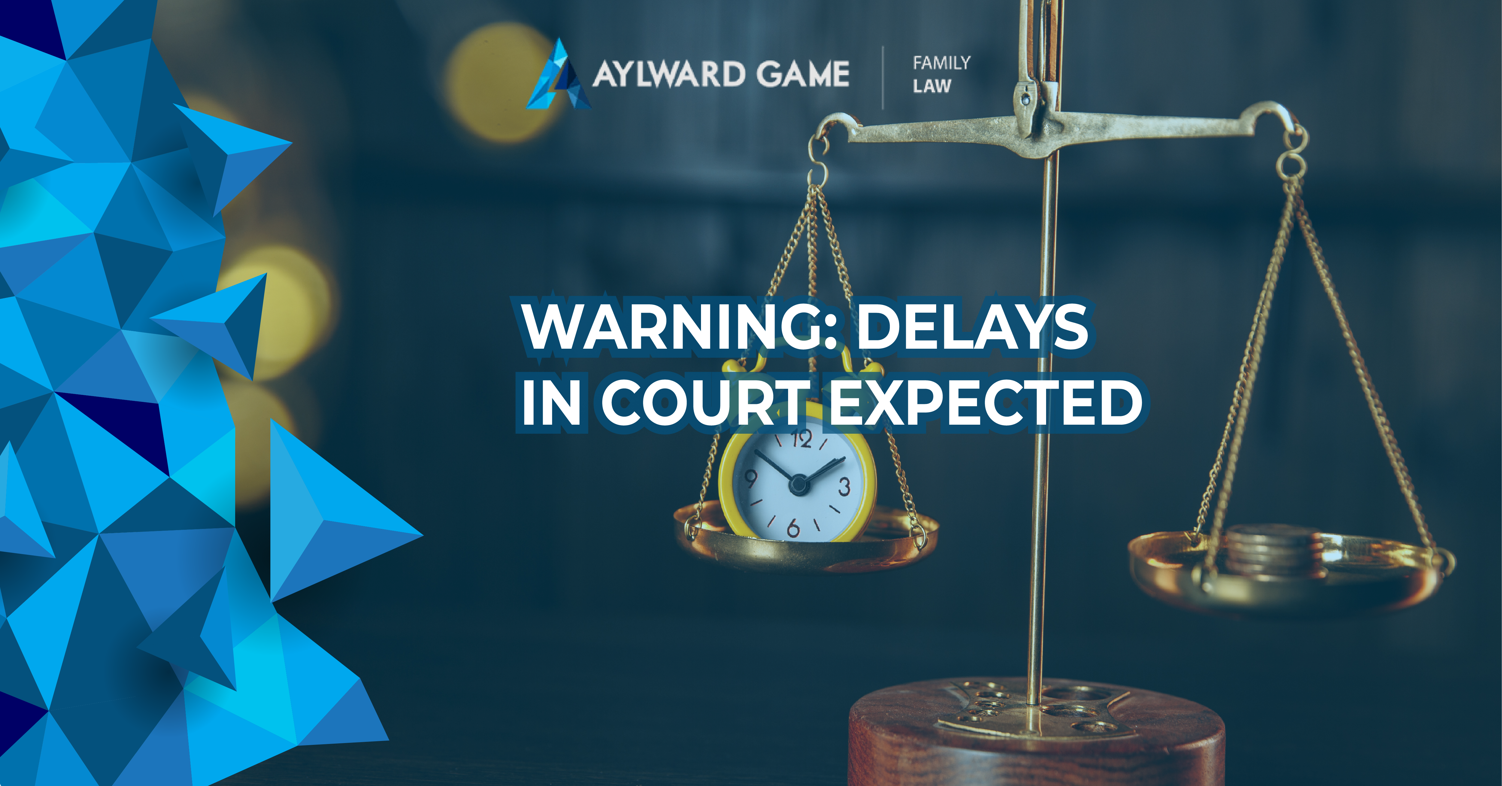 Warning: Delays in Court Expected